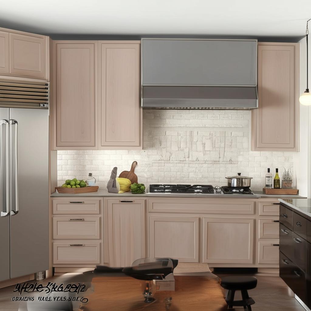 Hampton Bay 21 in. W x 12 in. D x 30 in. H Assembled Wall Kitchen Cabinet in Unfinished with Recessed Panel