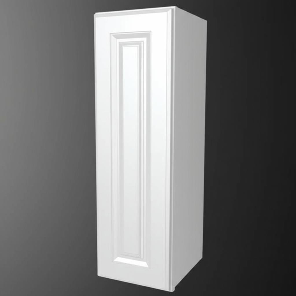 Hampton Bay Hampton 9x12x30 Wall Kitchen Cabinet in Satin White