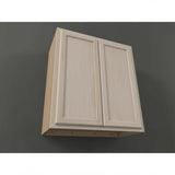 Hampton Bay 30 in. W x 12 in. D x 36 in. H Assembled Wall Kitchen Cabinet in Unfinished with Recessed Panel