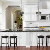 Hampton Bay Hampton 15 in. W x 12 in. D x 30 in. H Assembled Wall Kitchen Cabinet in Satin White