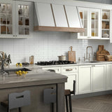 Hampton Bay Shaker Wall Kitchen Cabinet in Satin White