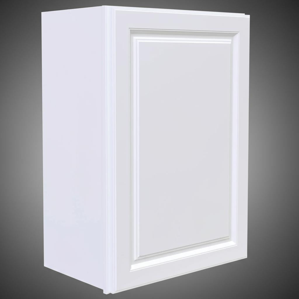 Hampton Bay Hampton 21 in. Satin White Wall Kitchen Cabinet