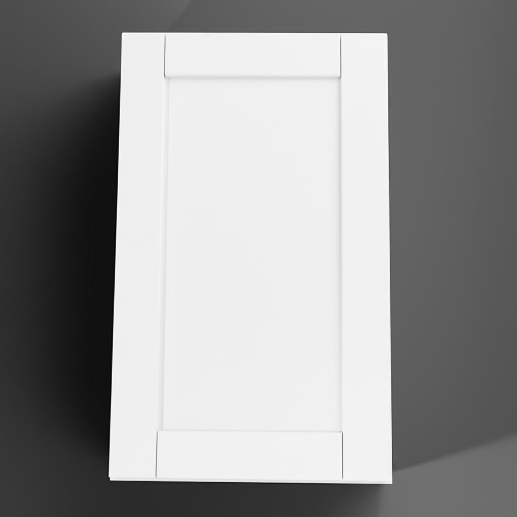 Hampton Bay Shaker Satin White Wall Kitchen Cabinet 21x12x30