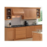 Hampton Bay Hampton 21x12x30 Wall Kitchen Cabinet in Medium Oak