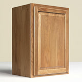 Hampton Bay Hampton 21x12x30 Wall Kitchen Cabinet in Medium Oak