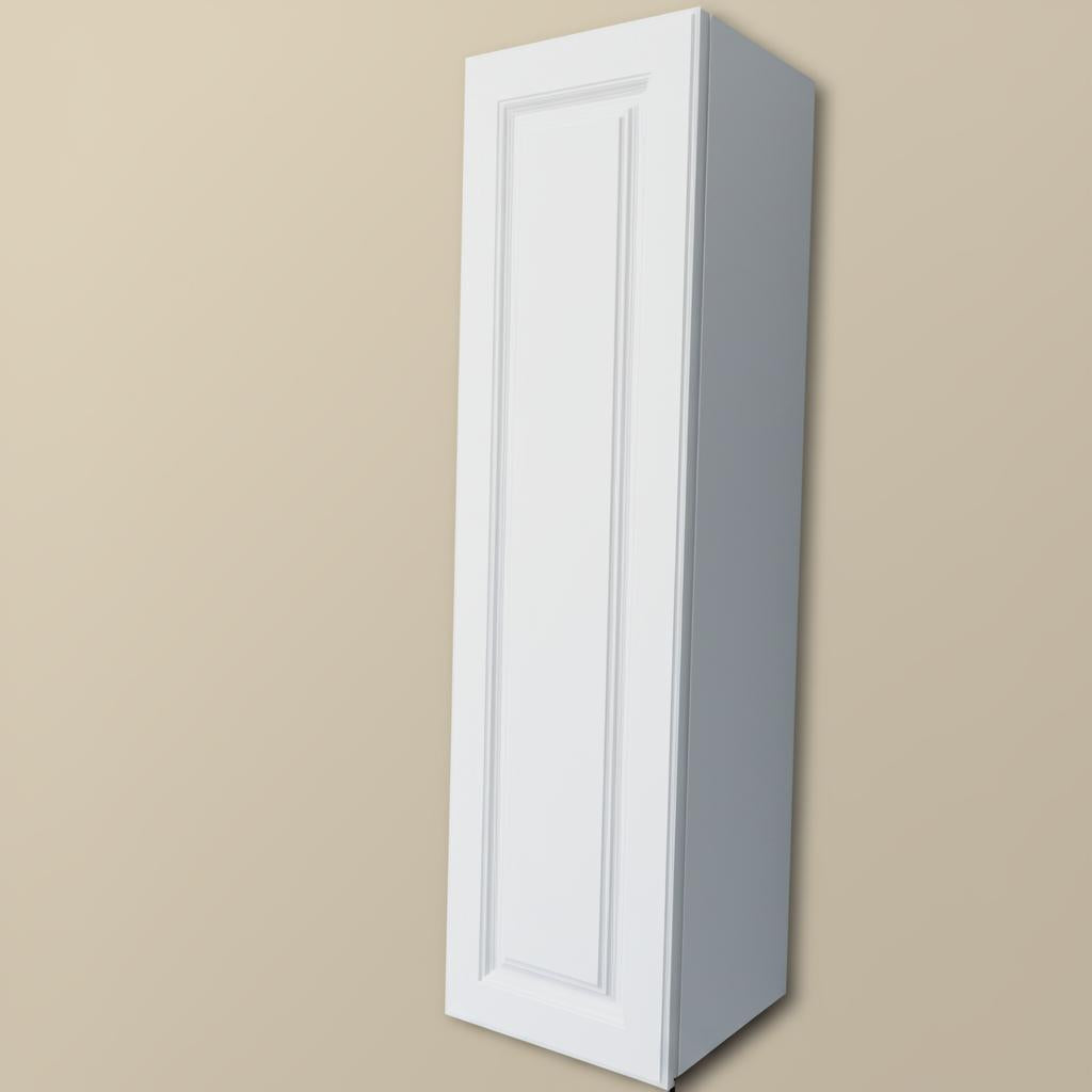 Hampton Bay Hampton 12 in. W x 12 in. D x 42 in. H Assembled Wall Kitchen Cabinet in Satin White