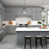 Hampton Bay Shaker Wall Kitchen Cabinet in Dove Gray