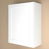 Hampton Bay Shaker 24 in. Satin White Wall Kitchen Cabinet