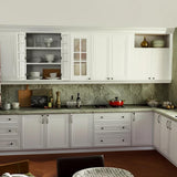 Hampton Bay Hampton 24 in. Satin White Wall Kitchen Cabinet