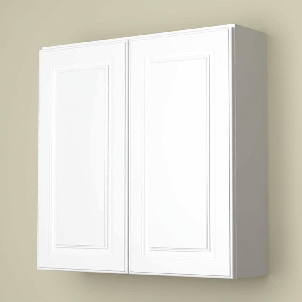 Hampton Bay Hampton 30" Wall Kitchen Cabinet in Satin White