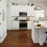 Hampton Bay Avondale Alpine White Shaker Wall Kitchen Cabinet
