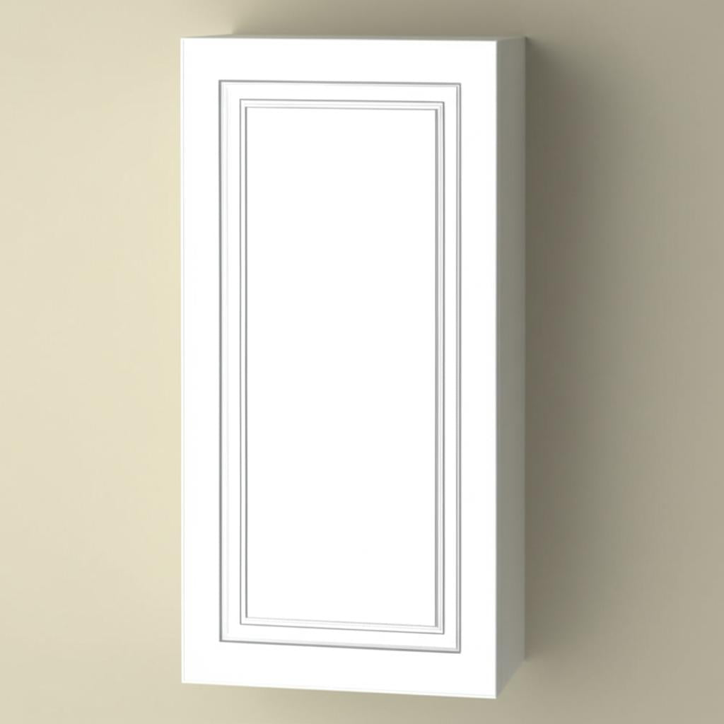 Hampton Bay Hampton 21 in. W x 12 in. D x 36 in. H Assembled Wall Kitchen Cabinet in Satin White