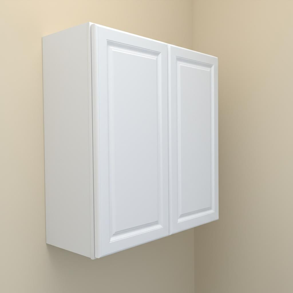Hampton Bay Hampton 36-inch Satin White Wall Kitchen Cabinet