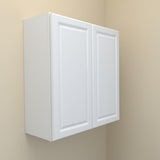 Hampton Bay Hampton 36-inch Satin White Wall Kitchen Cabinet