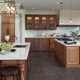 Hampton Bay Natural Hickory Wall Kitchen Cabinet - 30x12x30