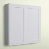 Hampton Bay Shaker Assembled Wall Kitchen Cabinet in Dove Gray