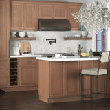 Hampton Bay Hampton 36-inch Medium Oak Wall Kitchen Cabinet