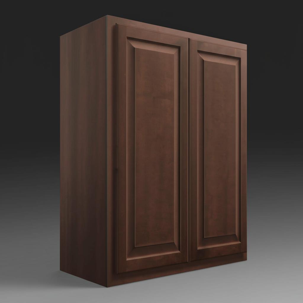 Hampton Bay 30" Wall Kitchen Cabinet in Cognac