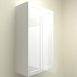 Hampton Bay Designer Series Melvern Assembled Wall Kitchen Cabinet in White