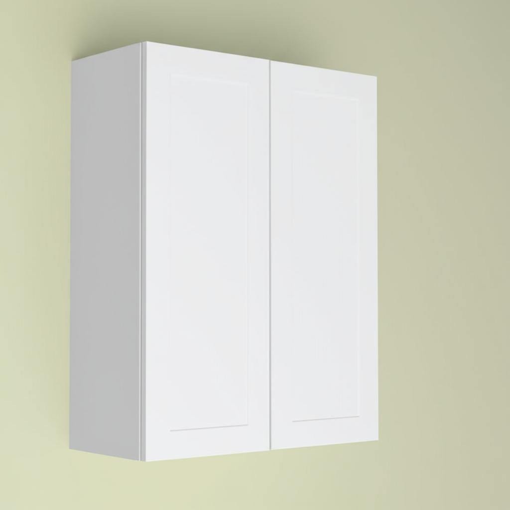 Hampton Bay Cambridge White Shaker Wall Kitchen Cabinet with Soft Close Doors