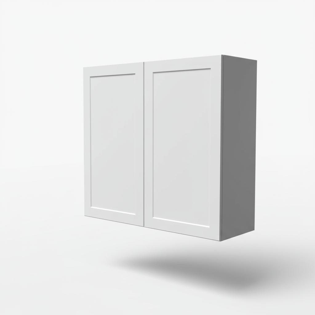 Hampton Bay Designer Series Melvern Assembled Wall Kitchen Cabinet in White