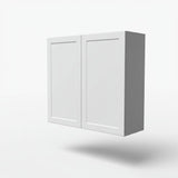 Hampton Bay Designer Series Melvern Assembled Wall Kitchen Cabinet in White