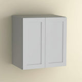 Hampton Bay Cambridge Gray Shaker Wall Kitchen Cabinet 30x12.5x30