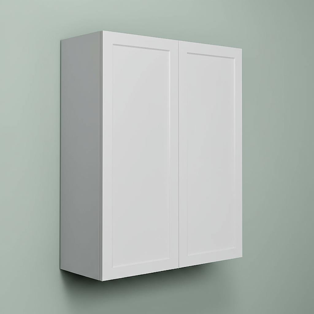 Hampton Bay Designer Series Melvern Assembled Wall Kitchen Cabinet in White