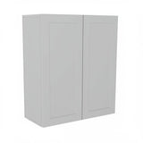 Hampton Bay Cambridge Gray Shaker Assembled Wall Kitchen Cabinet - 30" W x 12.5" D x 36" H