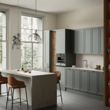 Hampton Bay Designer Series Melvern 24 in. W 12 in. D 42 in. H Assembled Shaker Wall Kitchen Cabinet in Forest