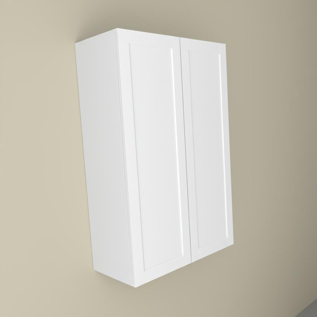 Hampton Bay Designer Series Melvern Assembled Wall Kitchen Cabinet in White