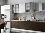 Hampton Bay Designer Series Melvern Wall Kitchen Cabinet in Heron Gray