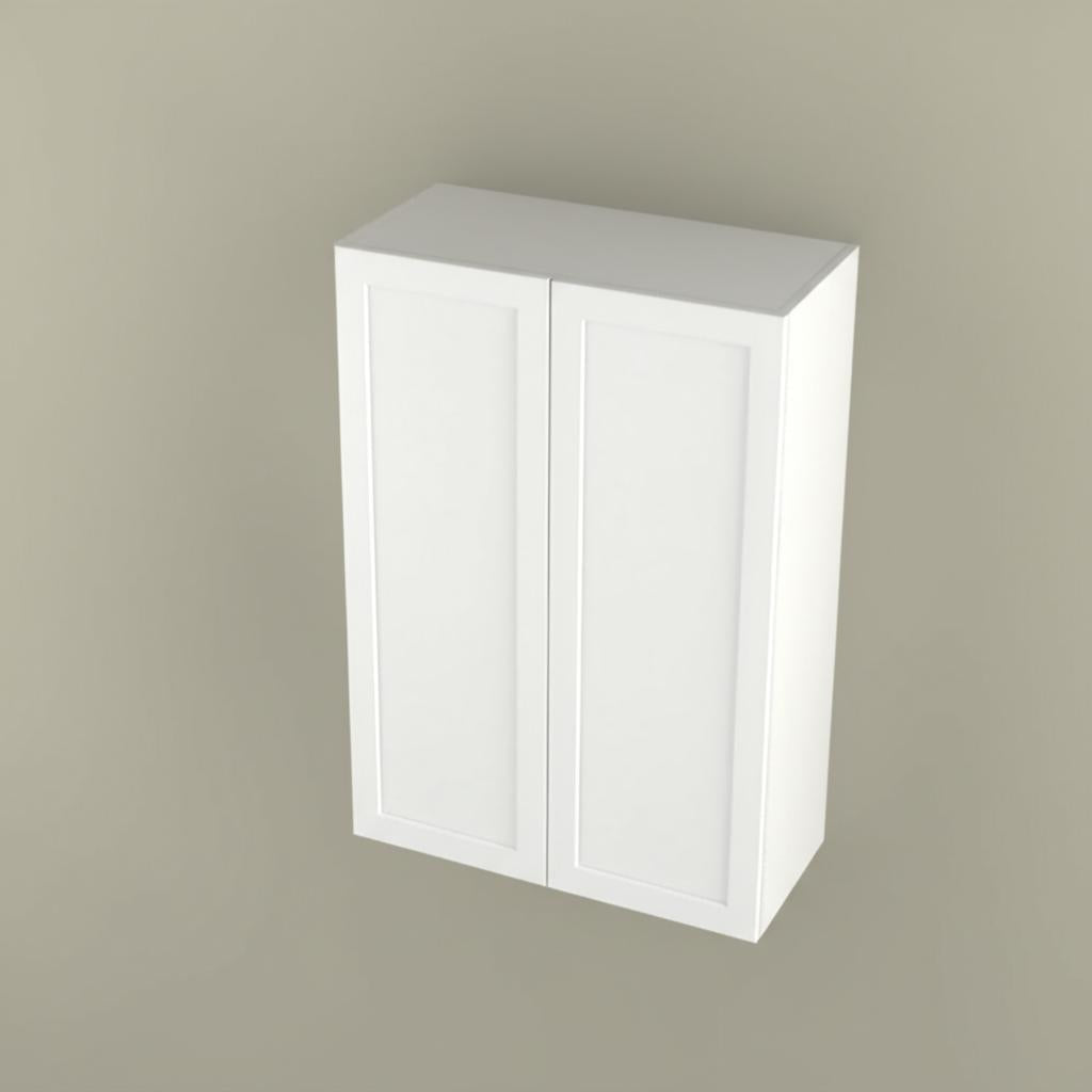 Hampton Bay Designer Series Melvern Assembled Wall Kitchen Cabinet in White