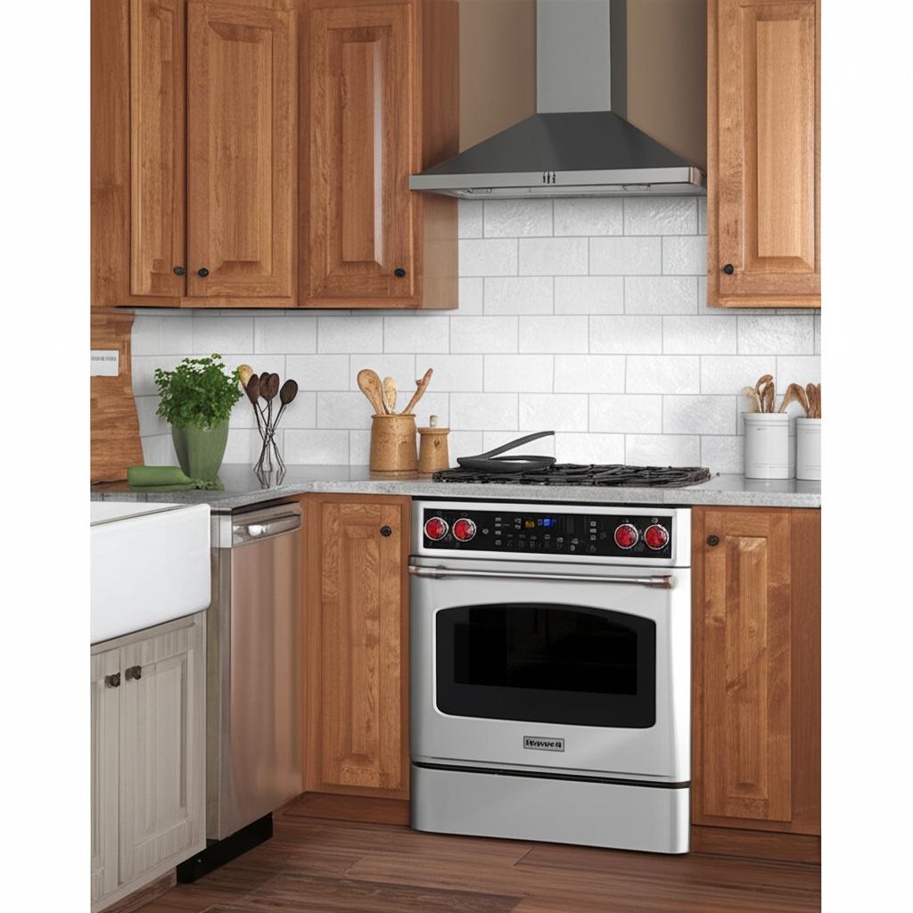 Hampton Bay Hampton Medium Oak Wall Kitchen Cabinet