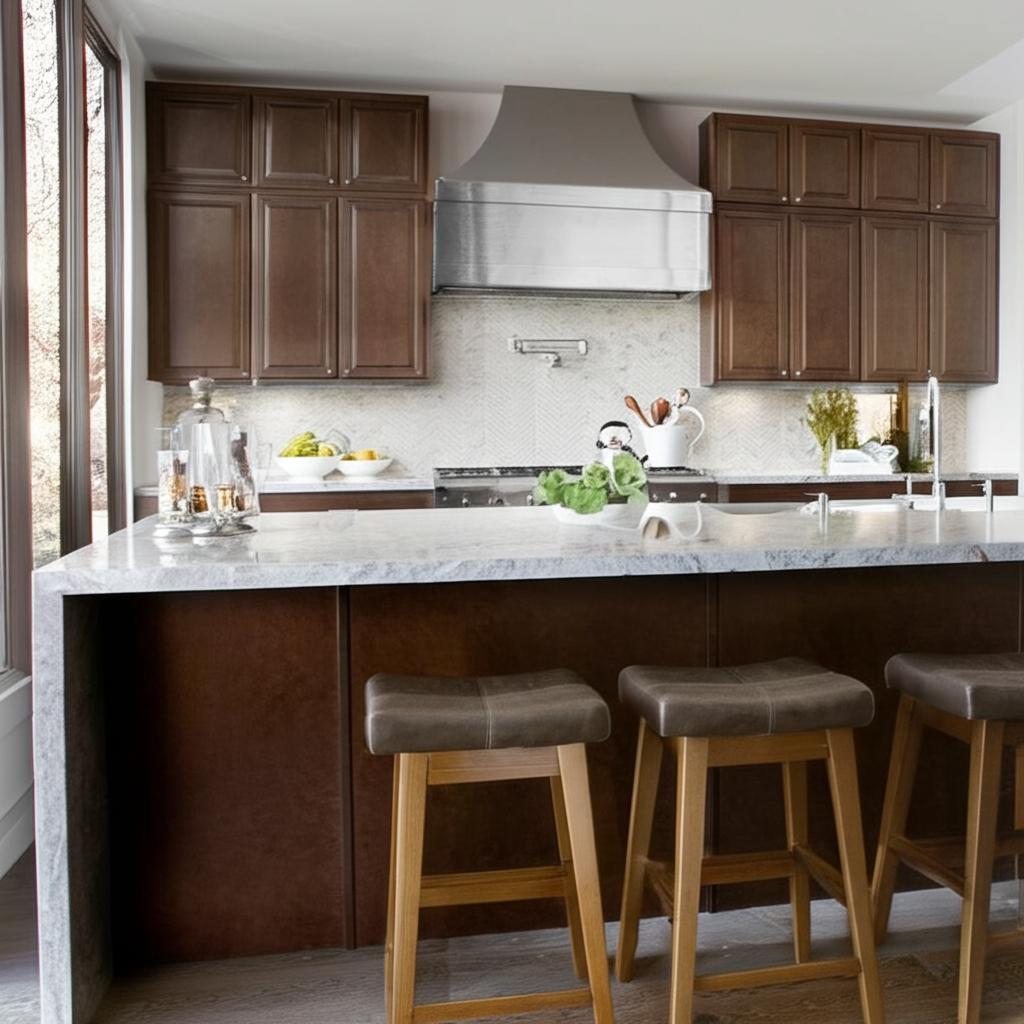 Hampton Bay Hampton 21x30 Cognac Wall Kitchen Cabinet