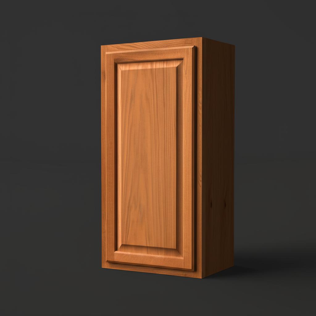 Hampton Bay Hampton 18x36 Wall Kitchen Cabinet in Medium Oak
