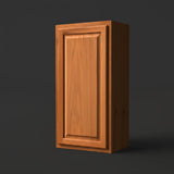 Hampton Bay Hampton 18x36 Wall Kitchen Cabinet in Medium Oak