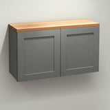 Hampton Bay Westfield Dusk Gray Shaker Wall Kitchen Cabinet - 30x12x18