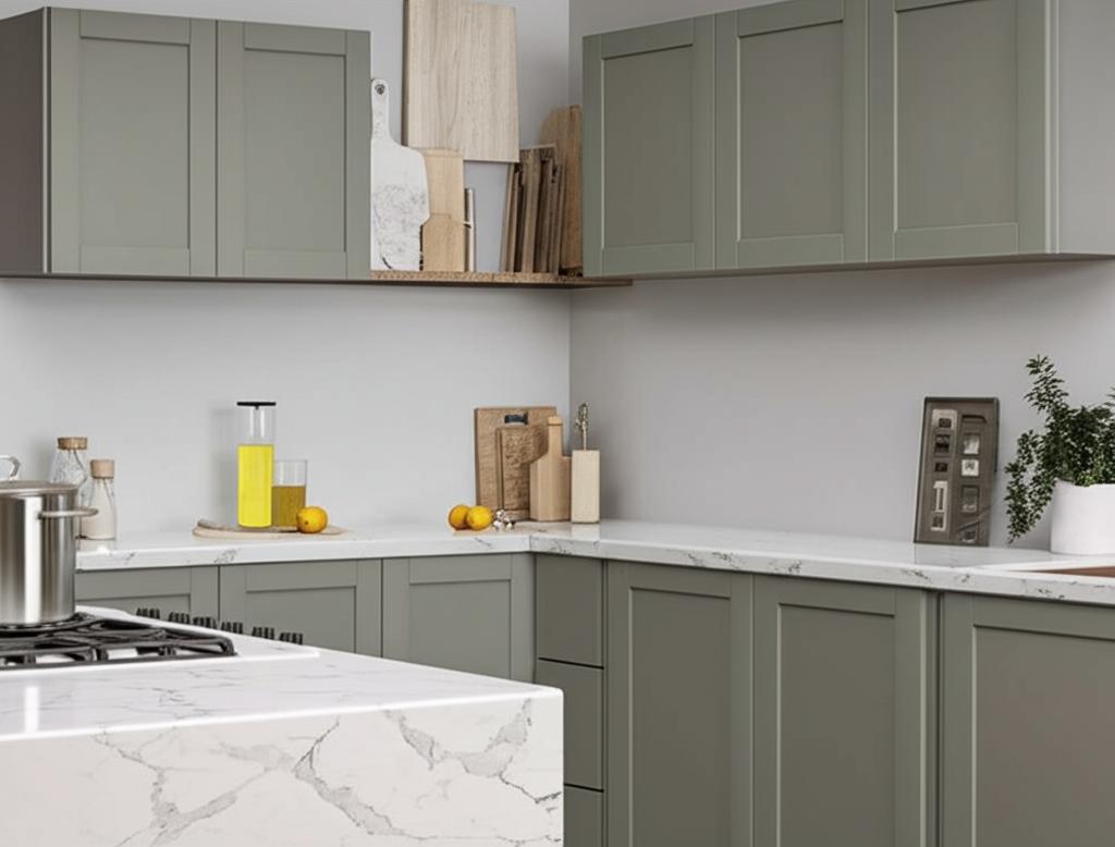 Hampton Bay Westfield Dusk Gray Shaker Wall Kitchen Cabinet - 30x12x18