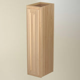 Hampton Bay Natural Hickory Wall Kitchen Cabinet - 9" W x 12" D x 36" H