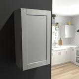 Hampton Bay Dove Gray Shaker Wall Kitchen Cabinet