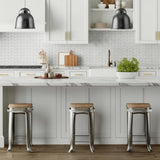 Hampton Bay Westfield Feather White Shaker Wall Kitchen Cabinet