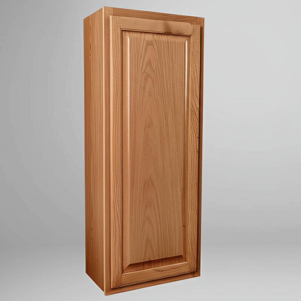 Hampton Bay Hampton 18x42 Medium Oak Wall Kitchen Cabinet