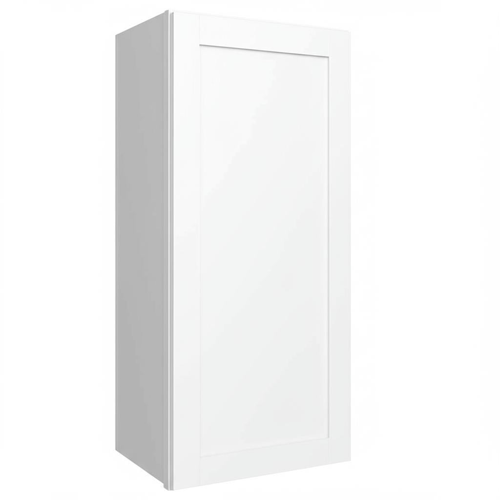 Hampton Bay Westfield Feather White Shaker Wall Kitchen Cabinet