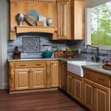 Hampton Bay Natural Hickory Wall Kitchen Cabinet - 12x12x42