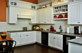 Hampton Bay Cambridge White Shaker Wall Cabinet with Soft Close Doors