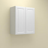 Hampton Bay Designer Series Elgin Wall Kitchen Cabinet, 27x30x12 in, White