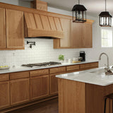 Hampton Bay 21x12x36 Wall Kitchen Cabinet in Natural Hickory