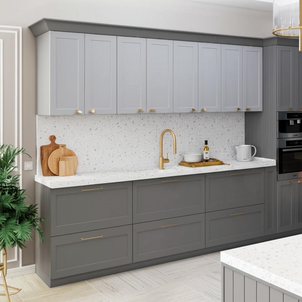 Hampton Bay Designer Series Melvern Assembled Wall Kitchen Cabinet in White