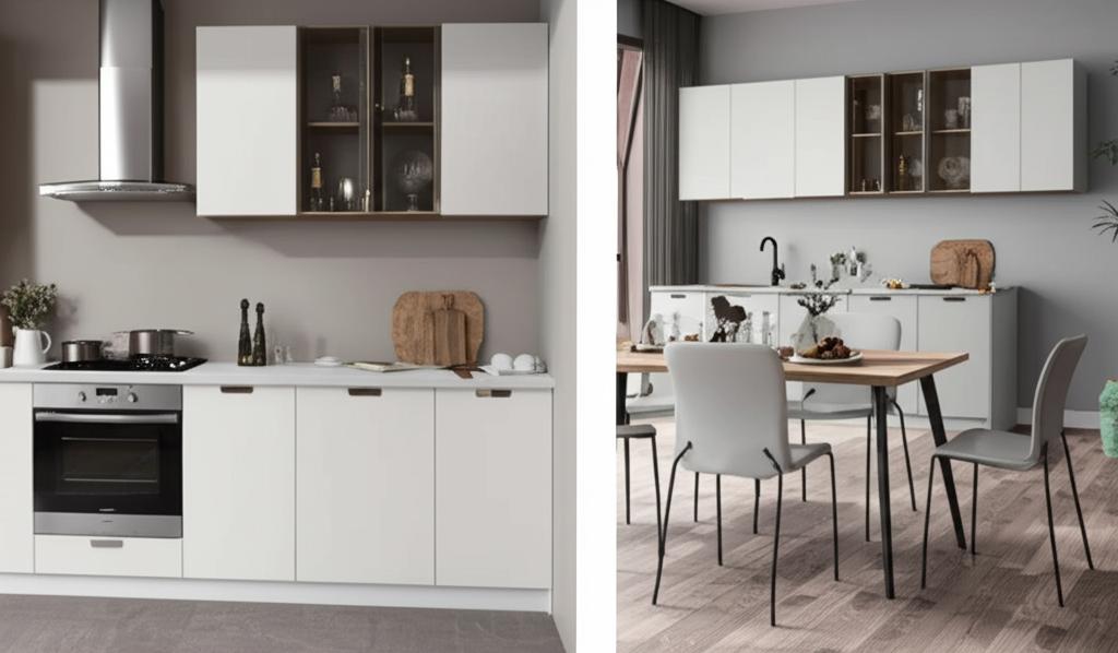 Hampton Bay Designer Series Edgeley Assembled Wall Kitchen Cabinet in White